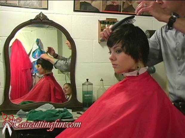 Amanda Love Punky Pixie Haircut VOD - video on demand download