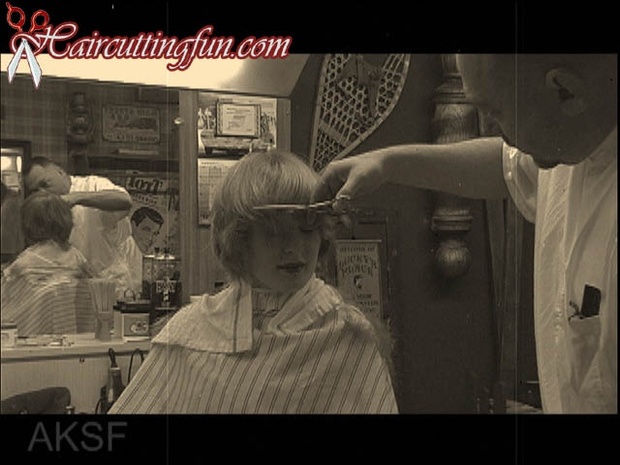 Natalie's Barbershop Face Shave and a Haircut - Digital Video Download VOD