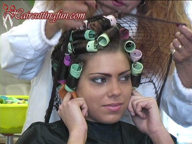 Leah's Roller Set and Backcombing - VOD Digital Video on Demand