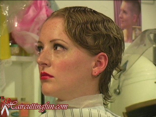 Karissah's Hair Play - Slicked Hair and Dryer Time - VOD Digital Video on Demand