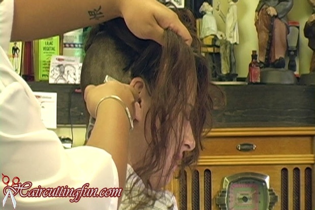 Jana Goes to the Barbershop - Flat Top Haircut - VOD Video Download