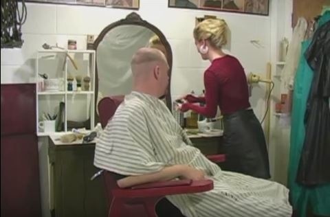 Alucard's Face and Nape Shave and Haircut