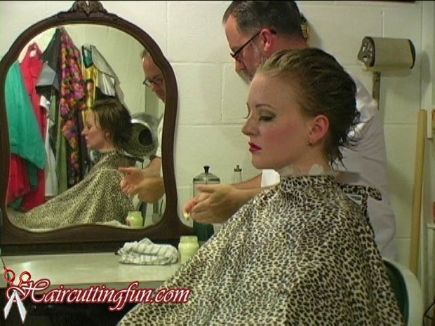 Karissah's Hair Play - Slicked Hair and Dryer Time - VOD Digital Video on Demand