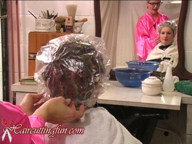 Kat's 1950's Deb Cold Wave Perm and 1940's Updo - VOD Digital Video on Demand
