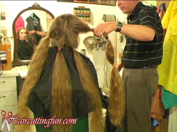 Brittany's Shag Haircut - Long to Short Hair - VOD Digital Video on Demand