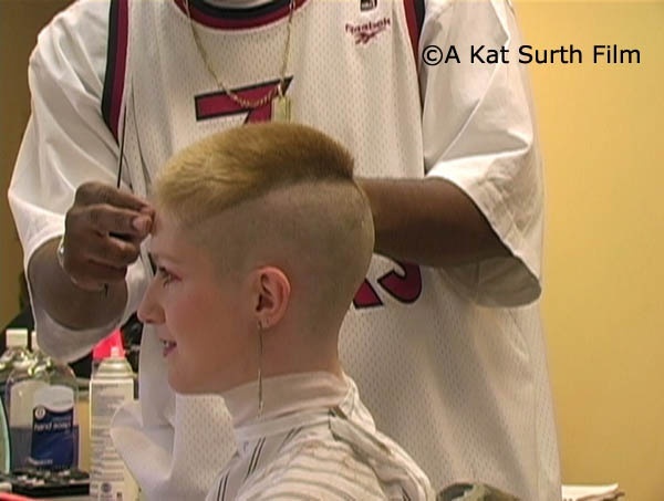 Kat's Crown Haircut in Barbershop - VOD Digital Video on Demand