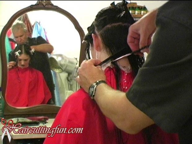 Elizabeth's Long Hair to Inverted Bob to Pixie Haircut - VOD Digital Video Download