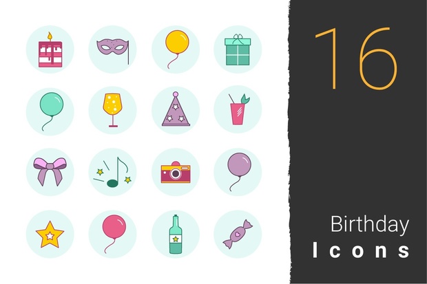 80 Holiday Icons