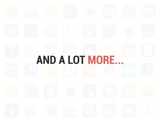 170 Modern Square Icons