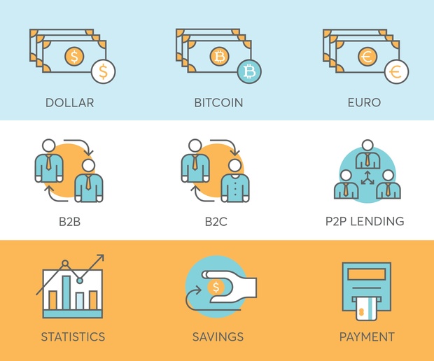 78 Fintech & Finance Icons