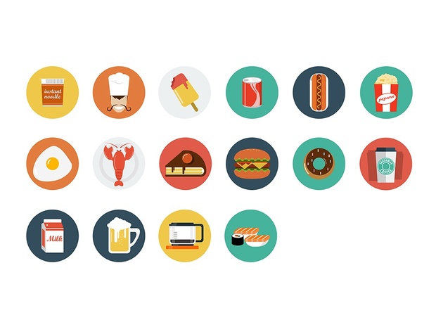 146 Premium Flat Icons