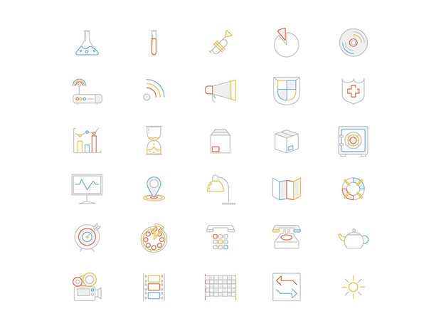 500 Awesome Line Icons