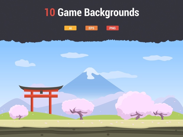 10 Fresh Game Backgrounds