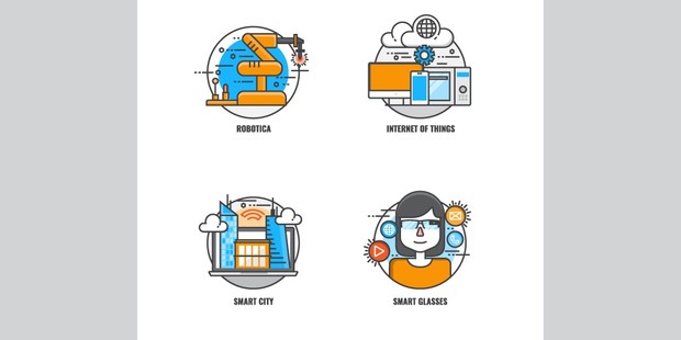 Here comes the future in 20 icons!