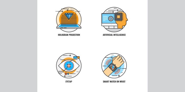 Here comes the future in 20 icons!