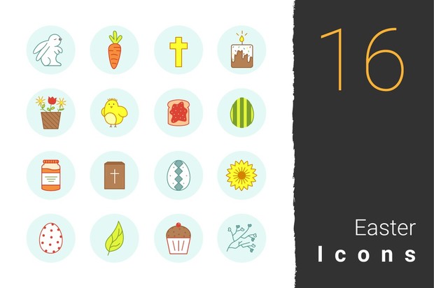 80 Holiday Icons
