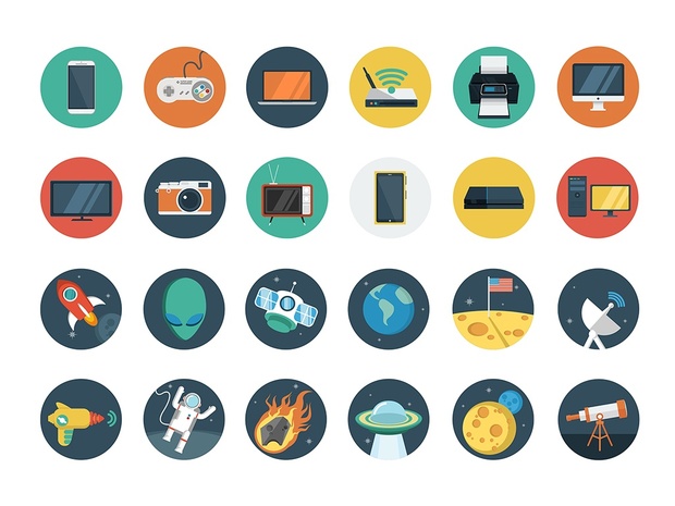 146 Premium Flat Icons