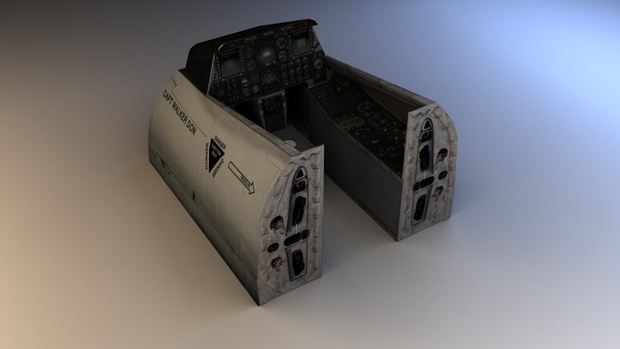 A-10 Warthog Cockpit kit