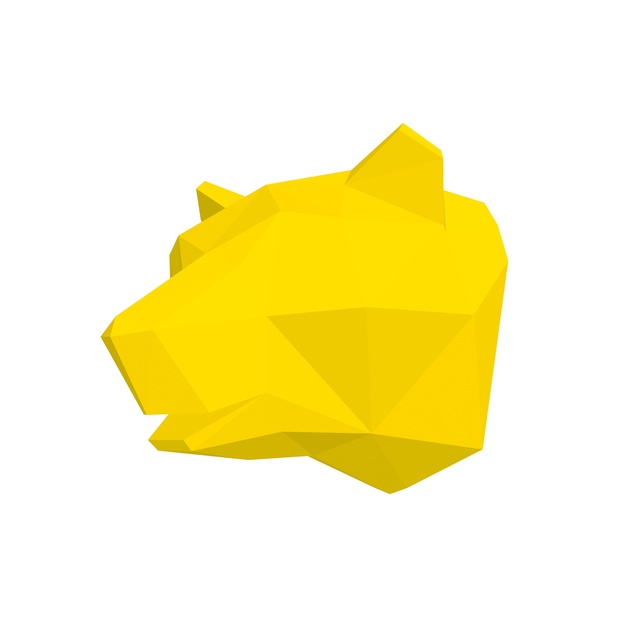 Papercraft Head_bear_file PDF