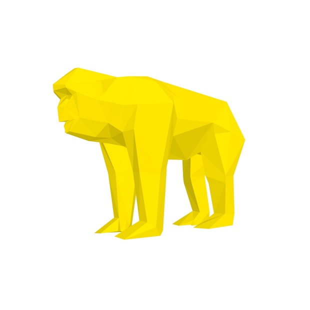 Papercraft barbary ape_file PDF
