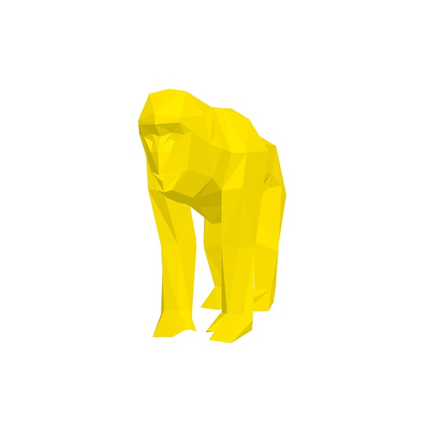 Papercraft barbary ape_file PDF