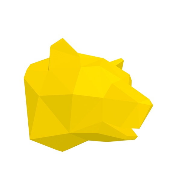 Papercraft Head_bear_file PDF