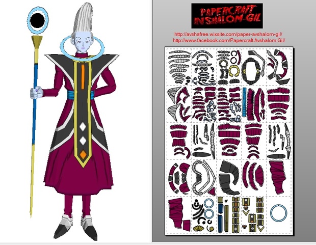 Papercraft Whis
