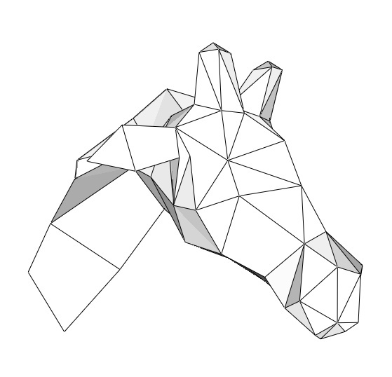 Papercraft Head_giraffe_file PDF