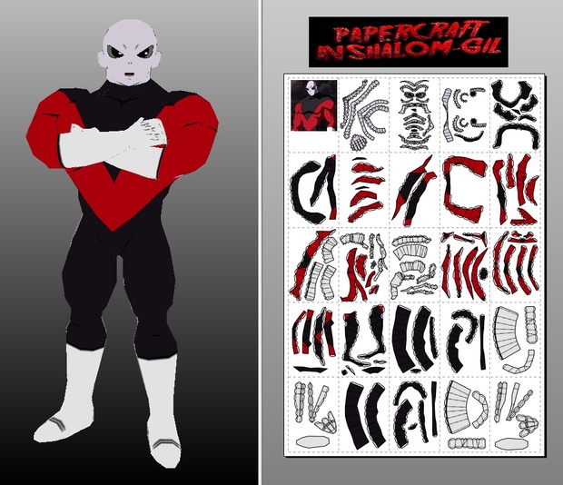 Papercraft Jiren