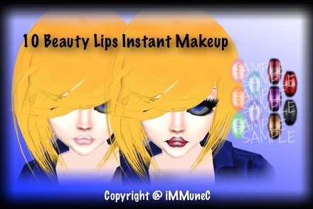 10 Beauty Lips Instant Makeup