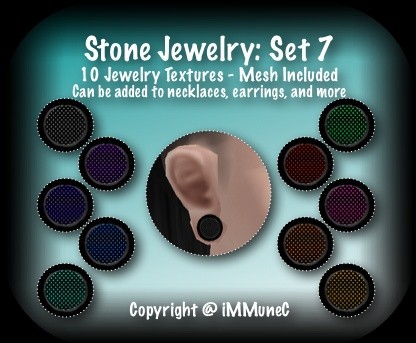 10 Stone Jewelry Set 7