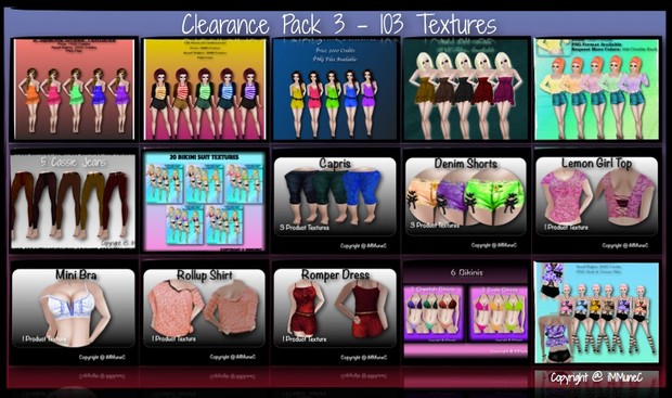 Clearance Texture Pack 3 With Resell Rights