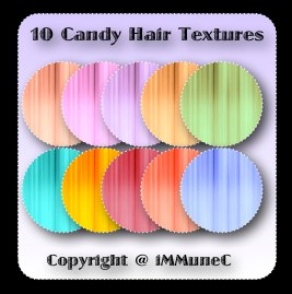 10 Candy Hair Textures