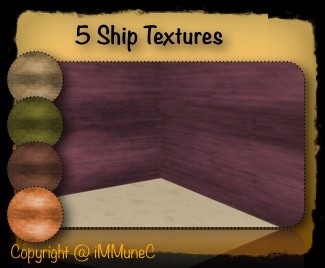 5 Ship Room Textures