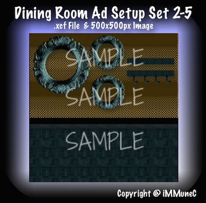 1 Dining Room Advertisement Set 2-5