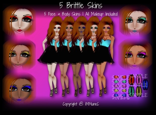 5 Brittle Skin Textures
