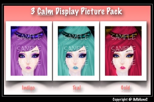 3 Calm Display Pictures