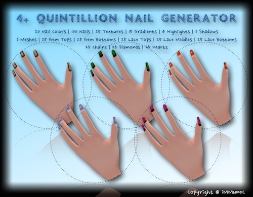 4+ Quintillion Nail Generator With Resell Rights
