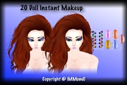 10 Doll Instant Makeup