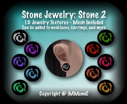 10 Stone 2 Jewelry Set