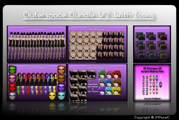 81 Outerspace Bundle (V2) + 18 Catalog Icons
