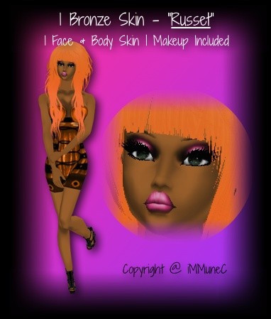 1 Bronze Russet Skin Texture