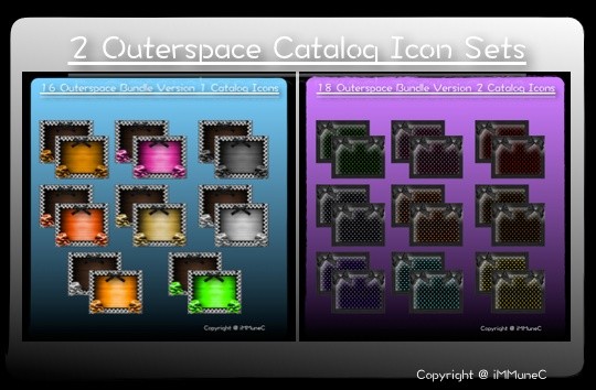 34 Outerspace Icons With Resell Rights