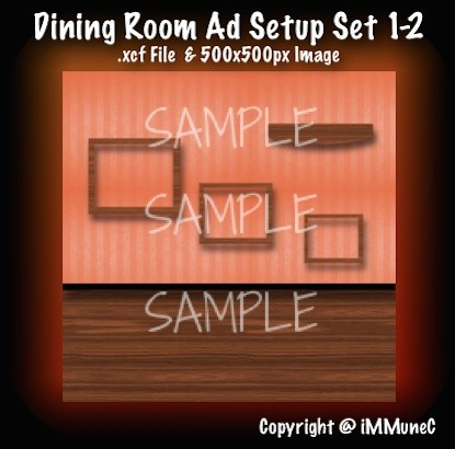 1 Dining Room Advertisement Set 1-2