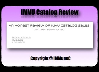 An Honest Review of IMVU Catalog Sales