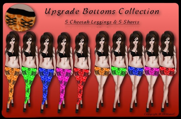 10 Cheetah Upgrade Bottoms With Resell Rights