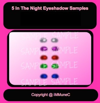 5 In The Night Eyeshadows Instant Makeup