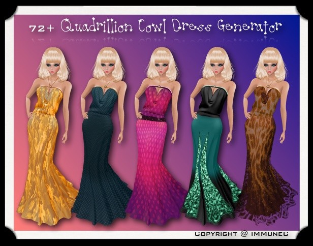 72+ Quadrillion Cowl Dress Generator (1/5) With Resell Rights