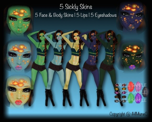5 Sickly Skin Textures With Resell Rights