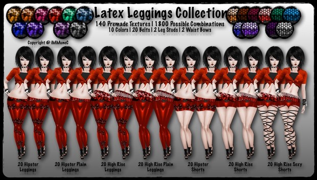 140 Latex Leggings Collection